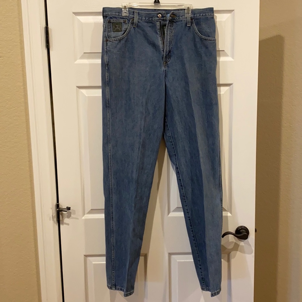 Men’s cinch green label blue cowboy jeans